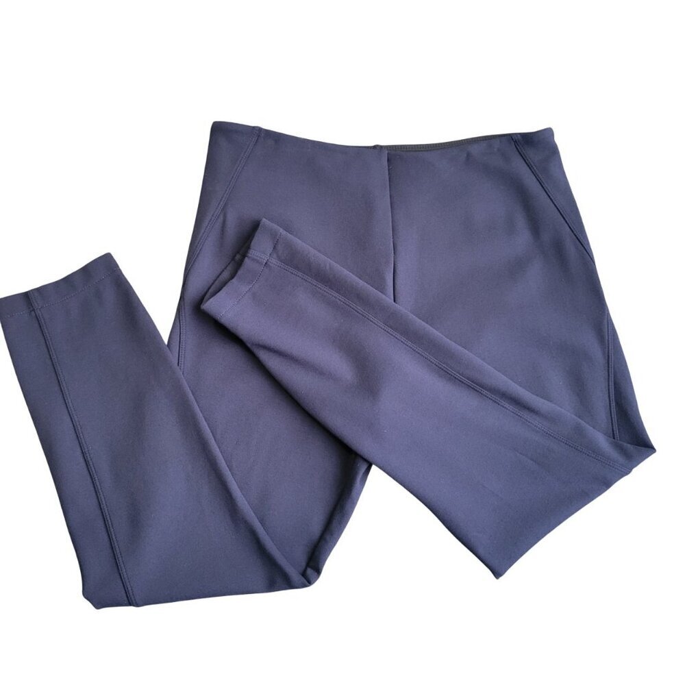 Lysse Seamed Leggings Shaper Front Midnight Blue Size L